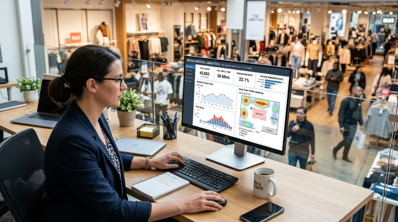 Retail Footfall Analytics to Optimize Staffing and Layouts