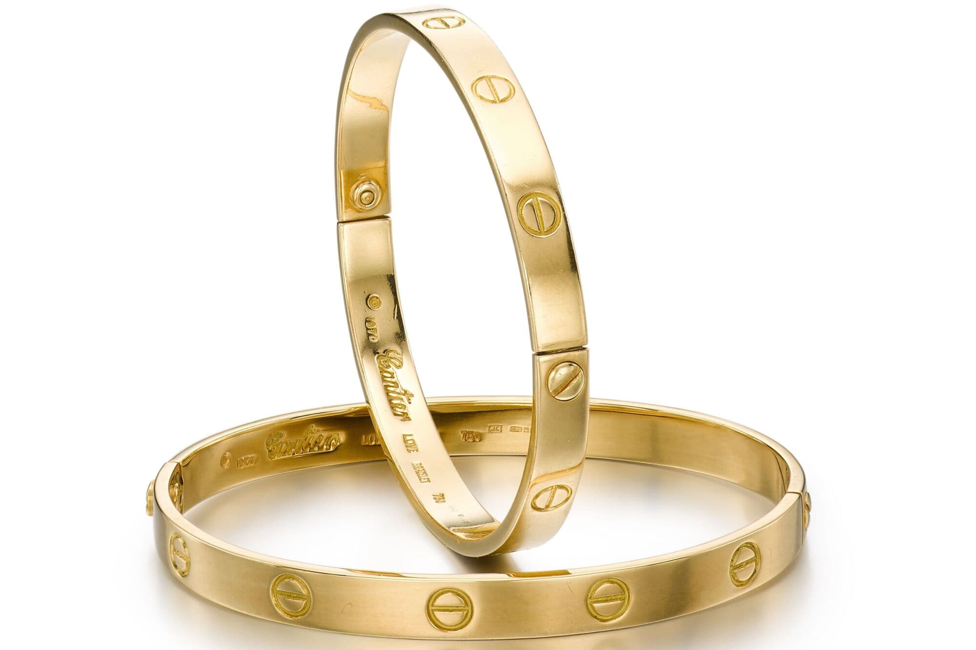 Gold Love Bangle – A Symbol of Romance and Timeless Elegance