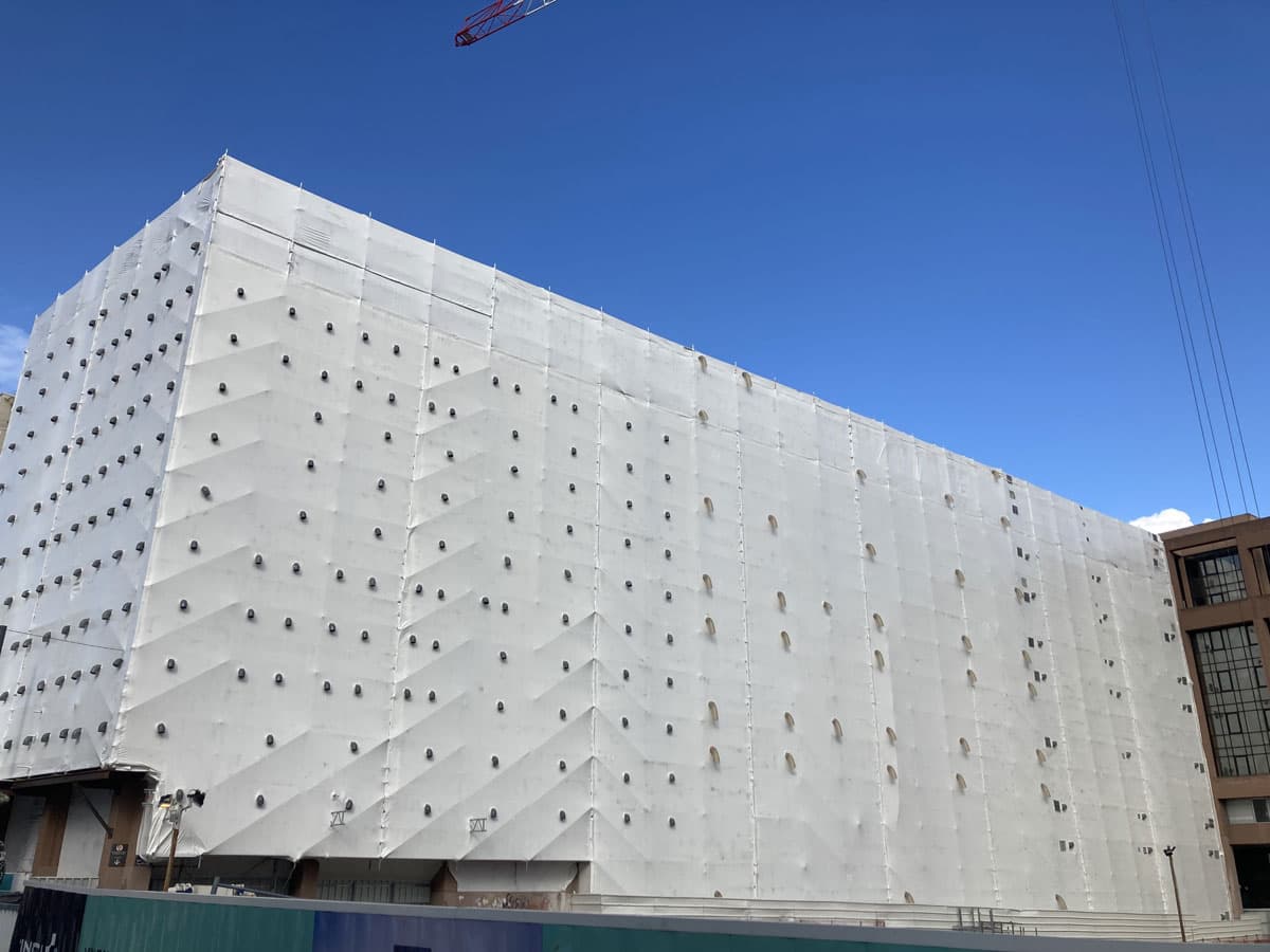 Shrinkwrap scaffolding Whangarei Excellence by MB Scaffolding