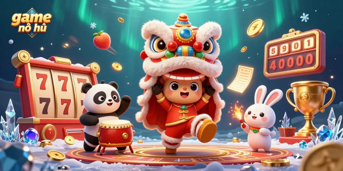 Engage with the exciting game nổ hũ featuring lively characters and dynamic slot elements.