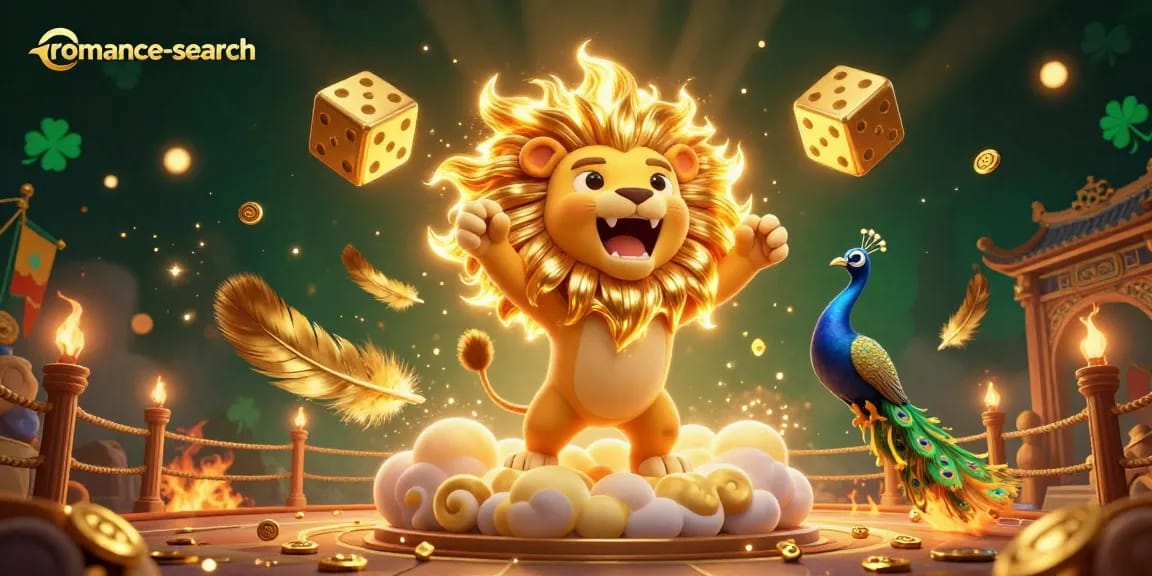 Engage in thrilling games at romance-search with a vibrant 3D casino illustration showcasing exciting betting elements.