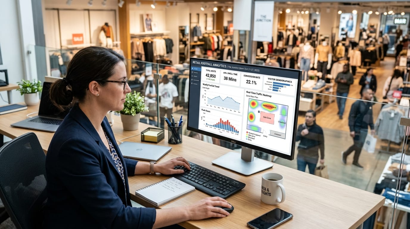 Retail Footfall Analytics to Optimize Staffing and Layouts