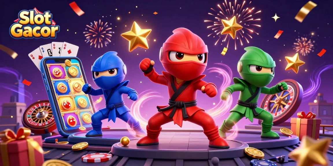 Slot Gacor: Mengalami aksi seru bersama ninja chameleon selagi menang di mesin slot.