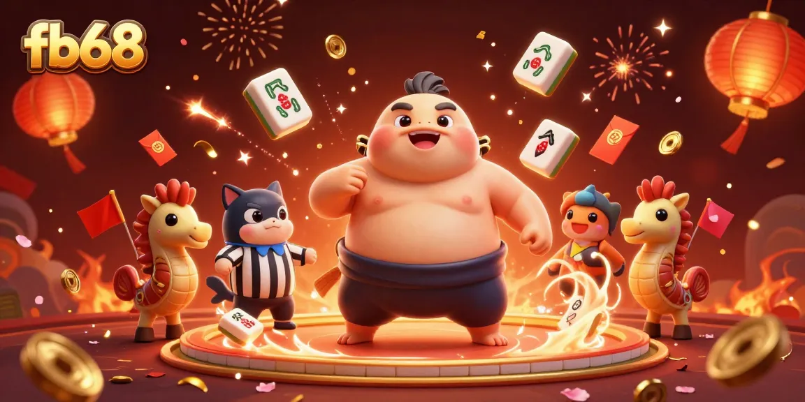 Experience thrilling gameplay at fb68 with vibrant casino elements and playful characters.