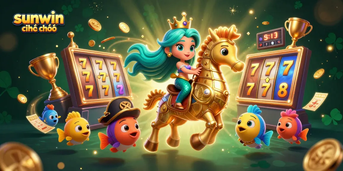 Experience thrilling slots action at sunwin chính chủ with dazzling mermaid visuals and immersive gaming elements.