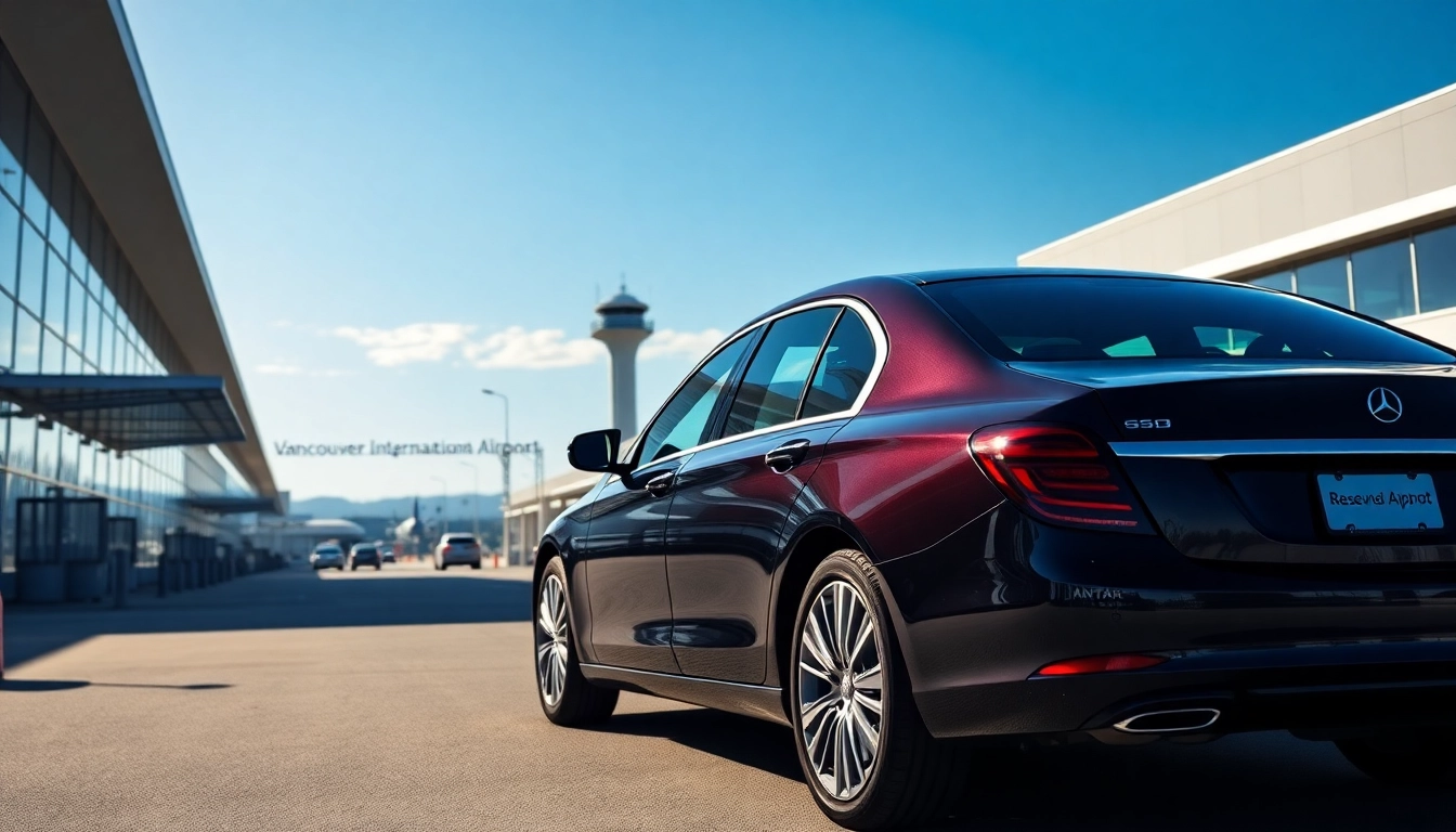 Reliable car service vancouver airport offering luxury transportation for travelers.