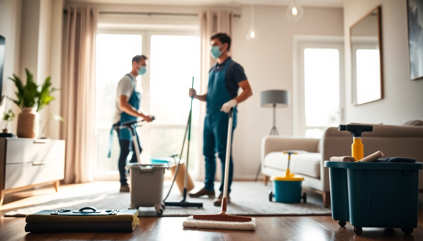 Bond cleaning Logan experts demonstrating thorough cleaning in a well-lit apartment