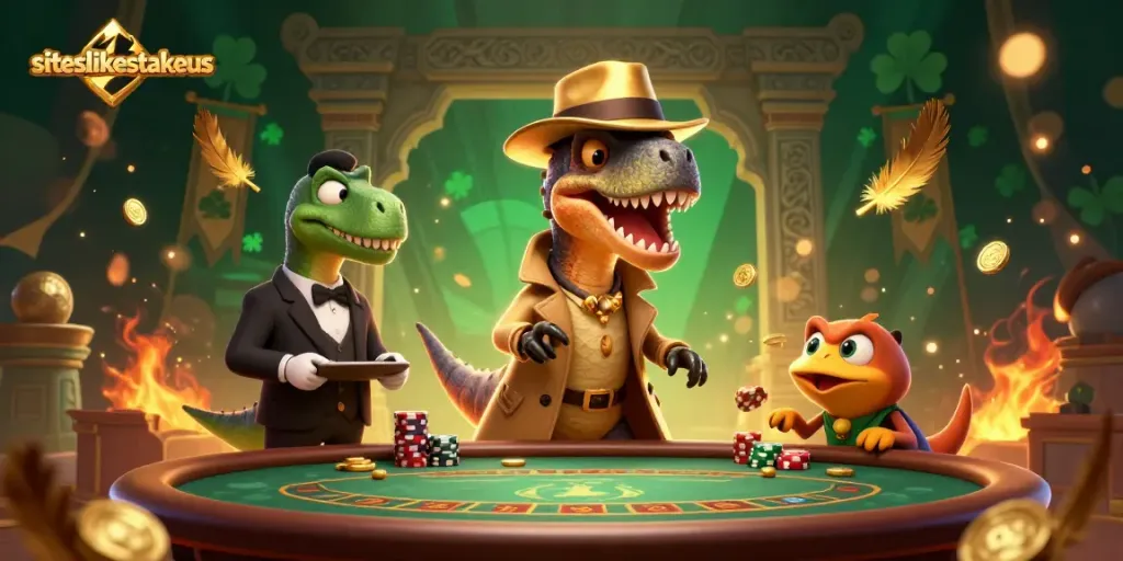 Engage in thrilling gameplay at siteslikestakeus, where unique characters bring casino excitement alive.