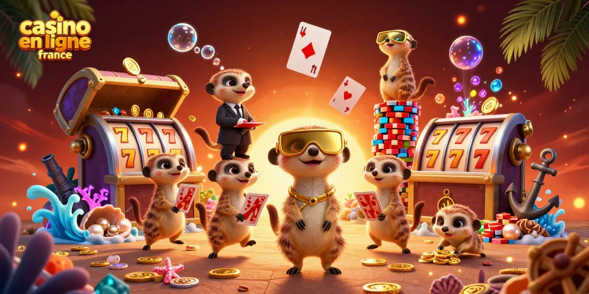 Découvrez un casino en ligne France animé par des suricates, avec des éléments de jeu vibrants et une ambiance dynamique.