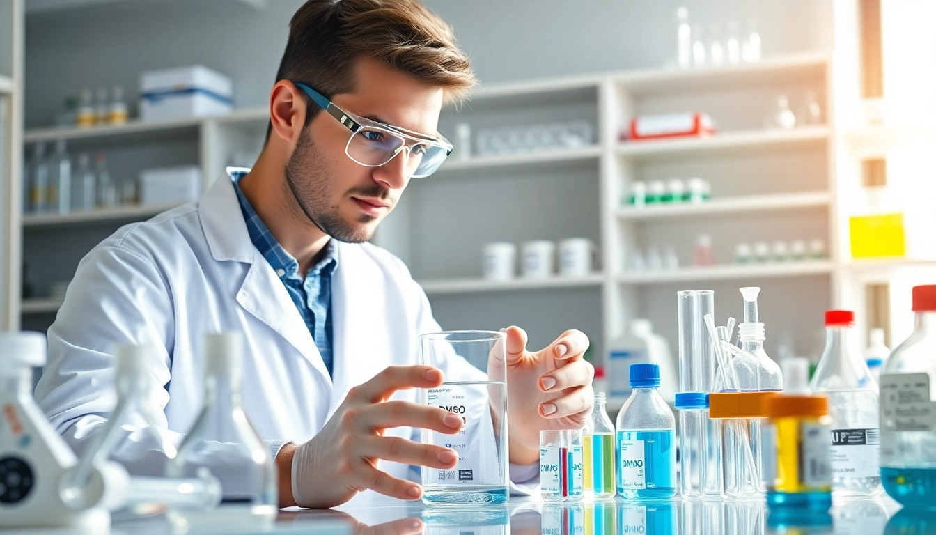 Quality control systems supporting Dimethylsulfoxide production