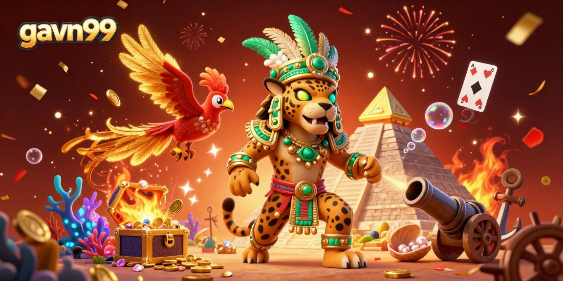 Experience the excitement of gavn99 with the thrilling spirit of cockfighting in a vibrant 3D scene.