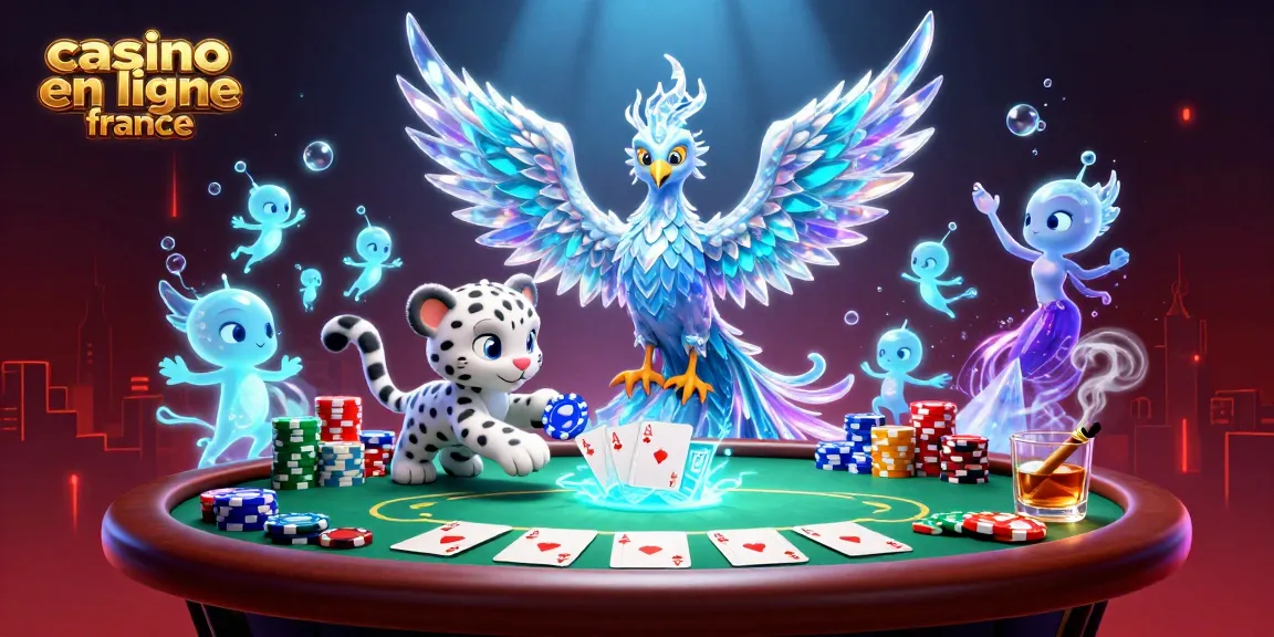 Gagnez avec le casino en ligne France en profitant de scènes de poker animées et colorées