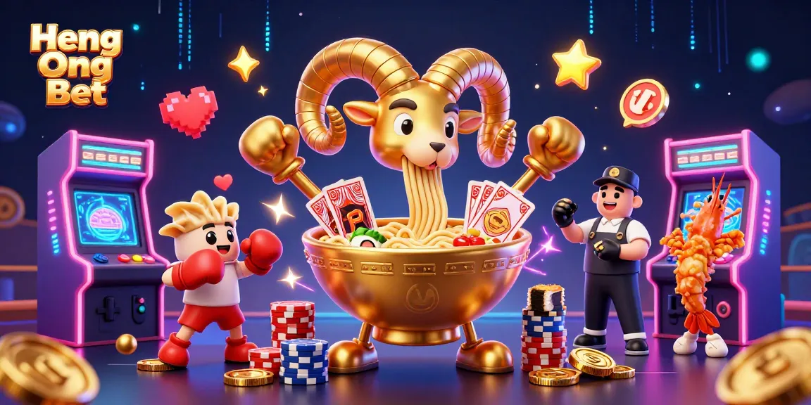 Engage with thrilling game strategies at Heng Ong Bet featuring a lively casino scene.