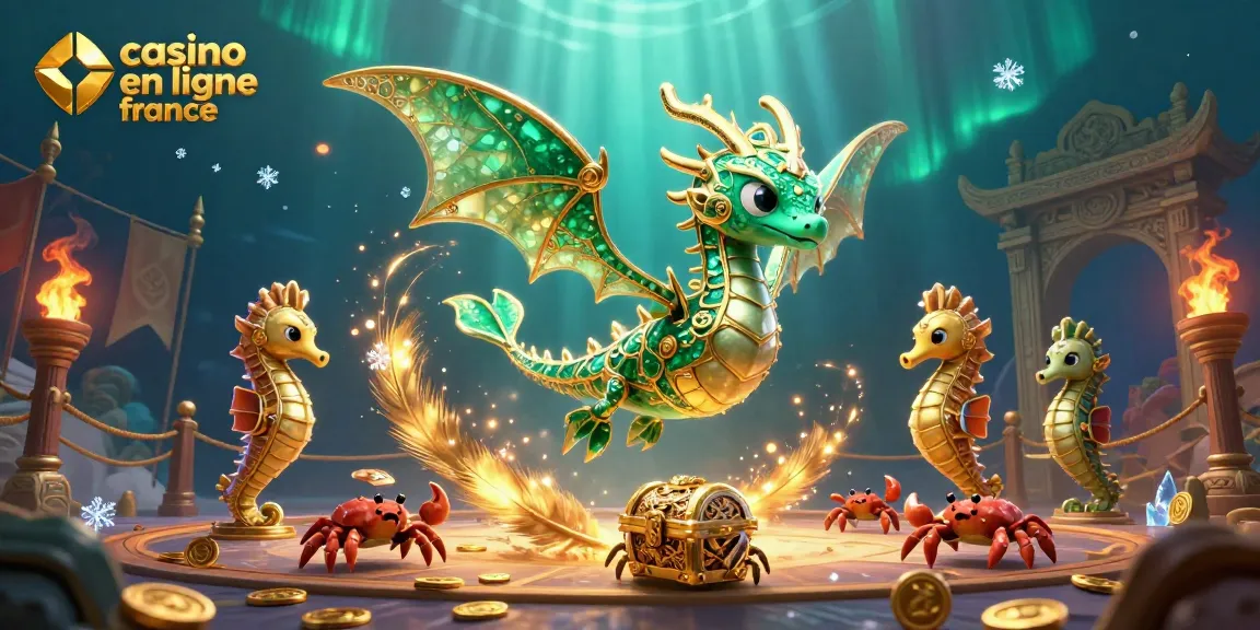 Jouez dans les mondes fascinants du casino en ligne France avec des créatures marines.