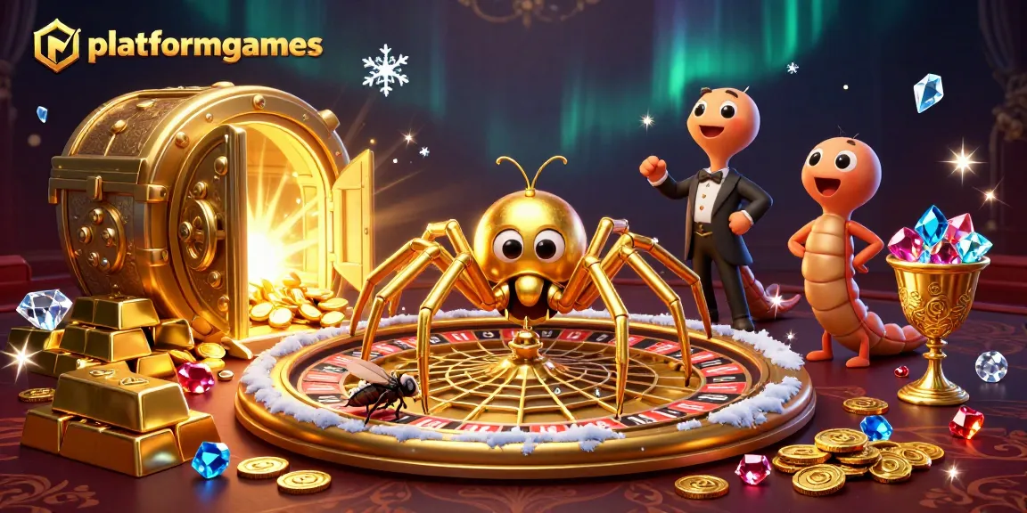 Engage with platformgames by placing bets in a vibrant 3D casino scene featuring fast-action gameplay.