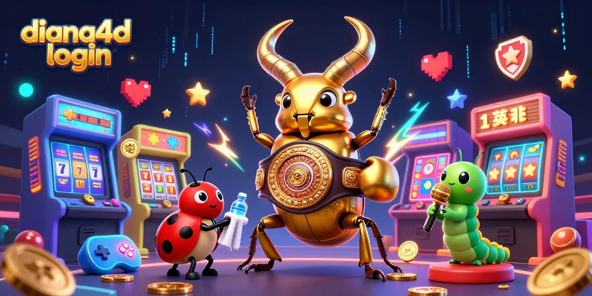 Engage with limitless fun at diana4d login amidst action-packed slots and colorful game elements!
