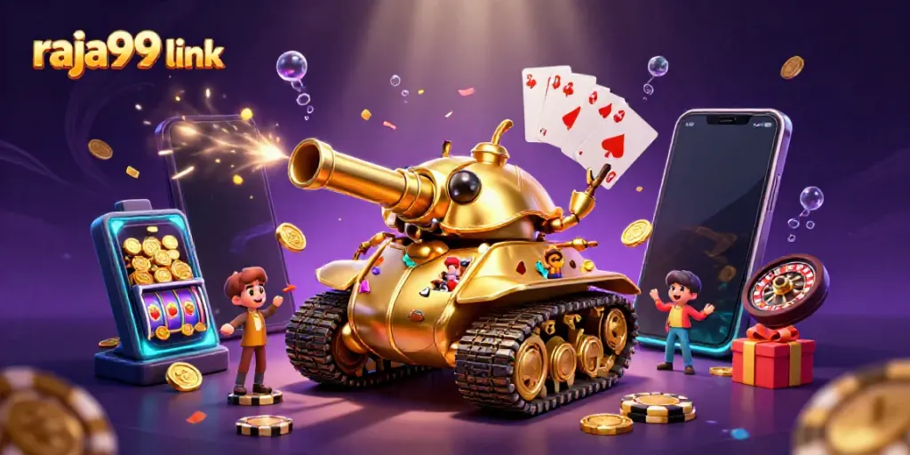 Play top games at raja99 link with vibrant visuals and dynamic casino elements