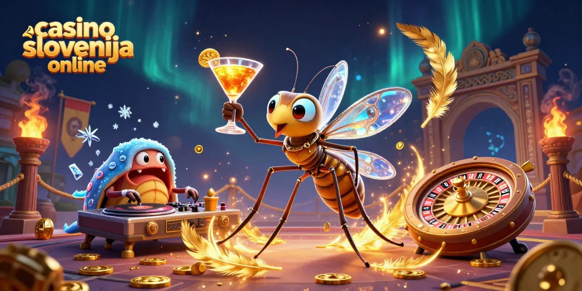 Uživajte v razburljivih igrah v casino slovenija online z edinstveno 3D ilustracijo.