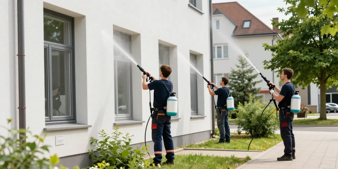 Professionelle Fassadenreinigung Espenau mit umweltschonenden Mitteln und erfahrenem Team.