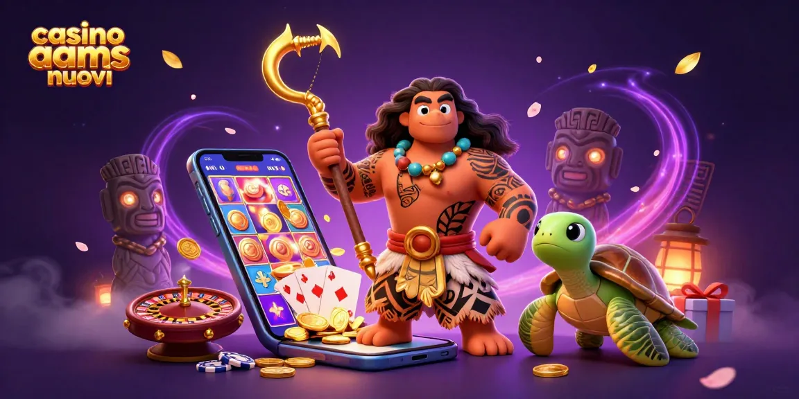 Giocando a casino aams nuovi con un demigod e tartaruga in un'illustrazione 3D vibrante.