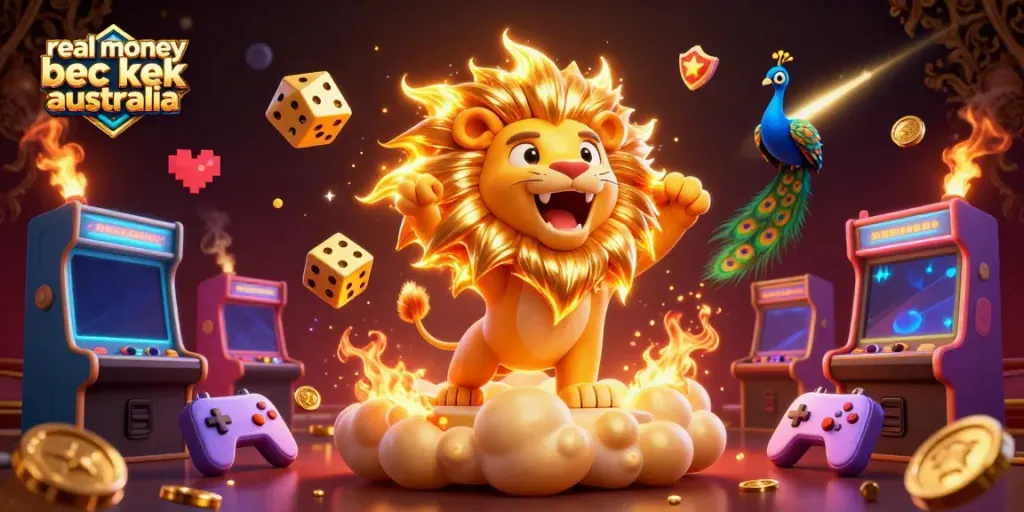 Experience thrilling real money blackjack Australia with dynamic characters and casino elements in vibrant 3D.