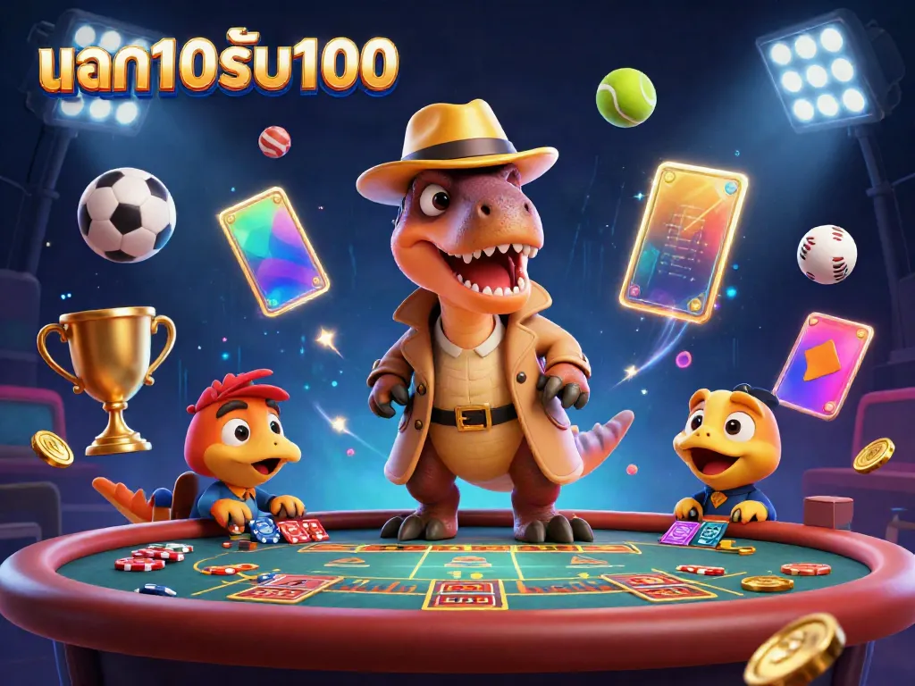 ฝาก10รับ100 การ์ตูนที่ไม่เหมือนใคร มีบรรยากาศคาสิโน สนุกกับการเล่นเกมจริง