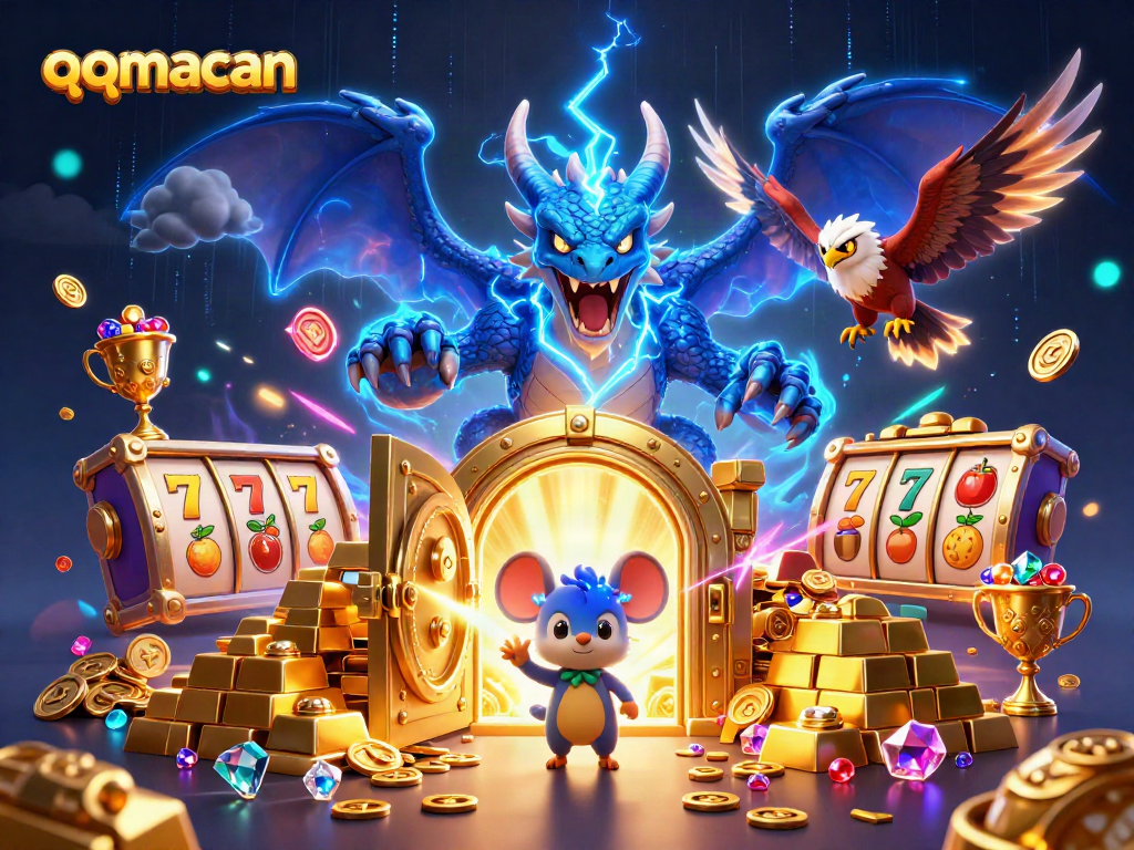 Engage in thrilling action at qqmacan while winning big with vibrant slot machines and treasure!