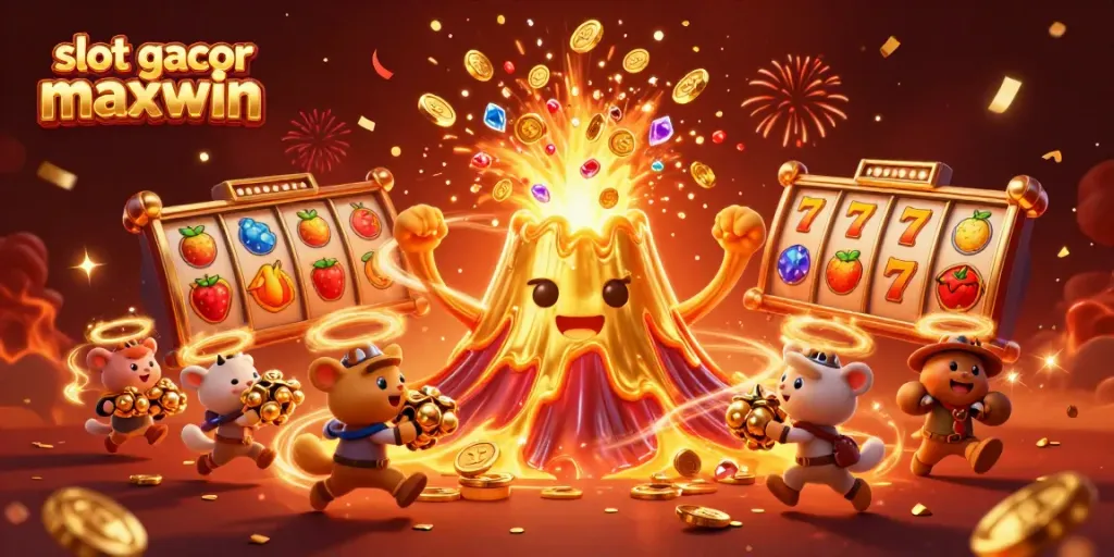 Experience the excitement of slot gacor maxwin with vibrant symbols and treasure-laden adventure.