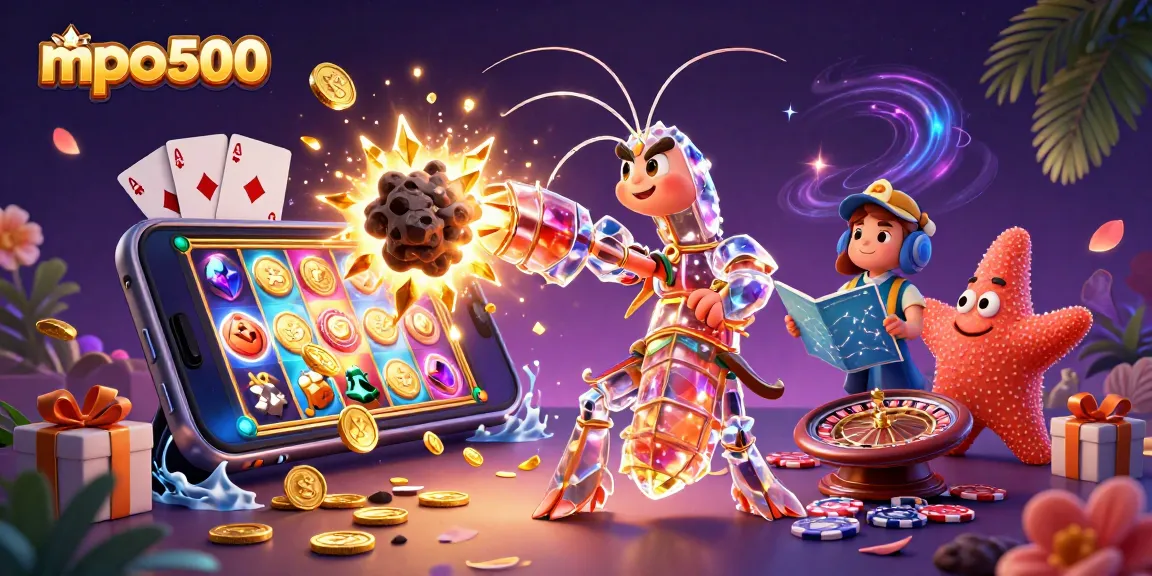 Engage in thrilling gameplay with mpo500's galactic slot adventure featuring colorful elements and dynamic energy.