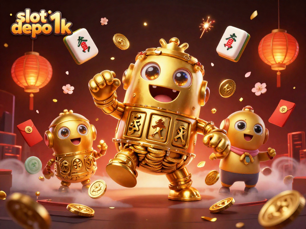 Experience thrilling wins with slot depo 1k on an energetic platform packed with iconic gaming elements.