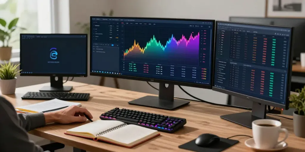 market data API for quantitative trading in a professional crypto trading environment with advanced tech.