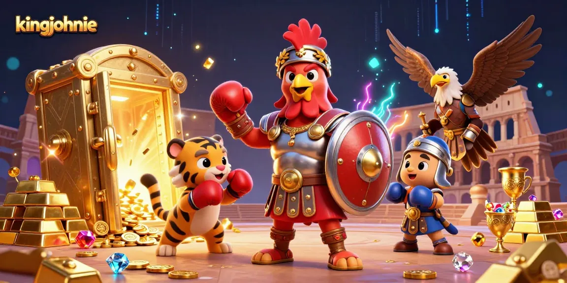 Engage with kingjohnnie to spin the wheels and uncover hidden treasures in a vibrant casino world