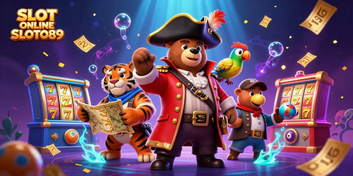 SLOT ONLINE SLOTO89 showcases thrilling slot reels and vibrant prize wheels, captivating players with its dynamic action.