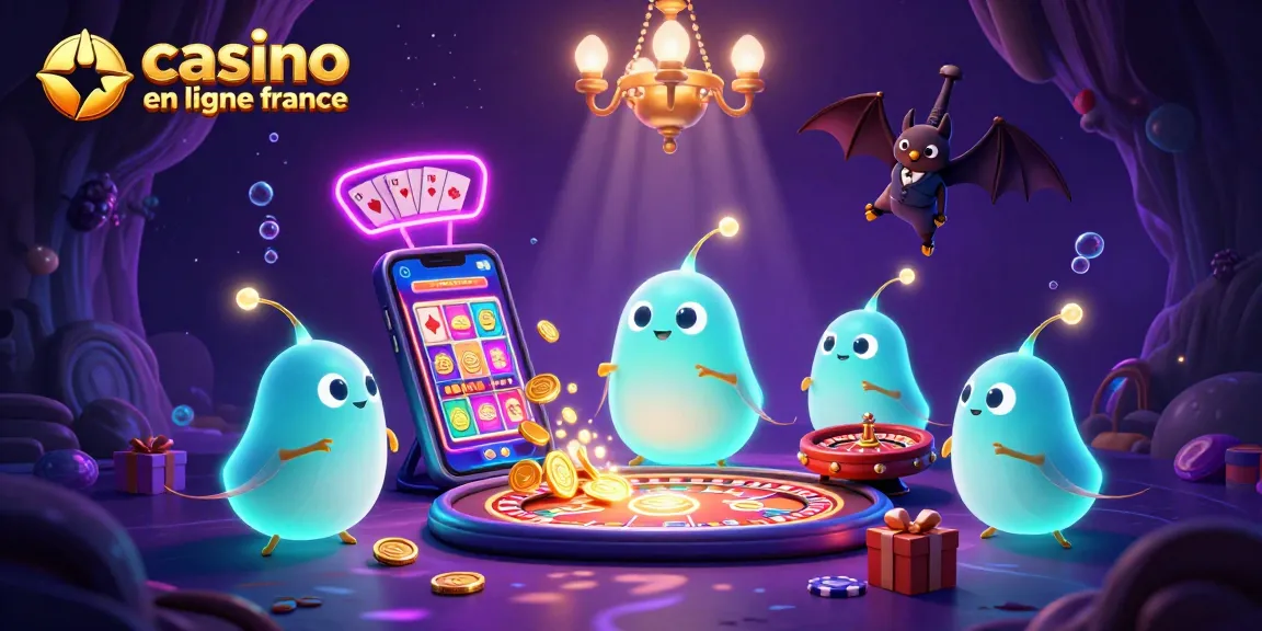 Découvrez un casino en ligne France animé par des vers luisants lumineux, jeu captivant !