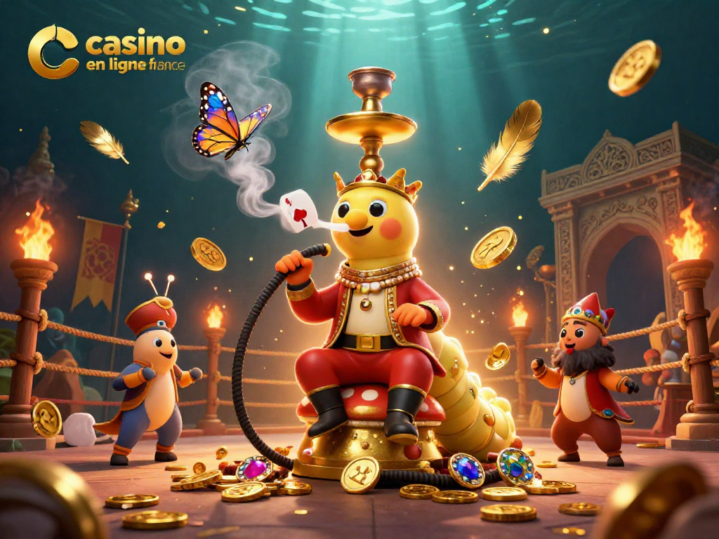 Casino en ligne France : Célébrez le jeu avec un maître de la chicha en pleine action.
